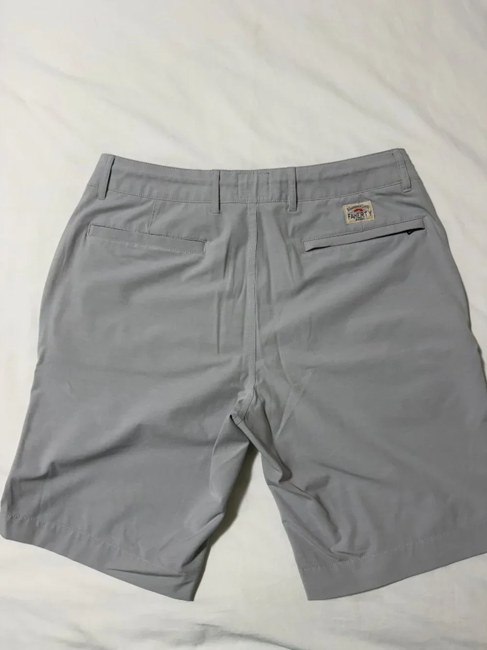 Faherty All Day Short 7” Ice Grey Men’s 31